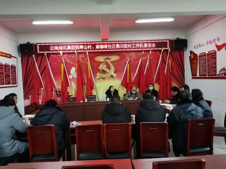 莫晓丹同道一行到集团挂钩扶贫点探望慰问驻村扶贫工作队员