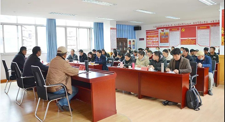 云煤（不朽情缘）集团第八综合查核组到石油化工压力容器检测站发展2021年度综合查核带头暨民主测评