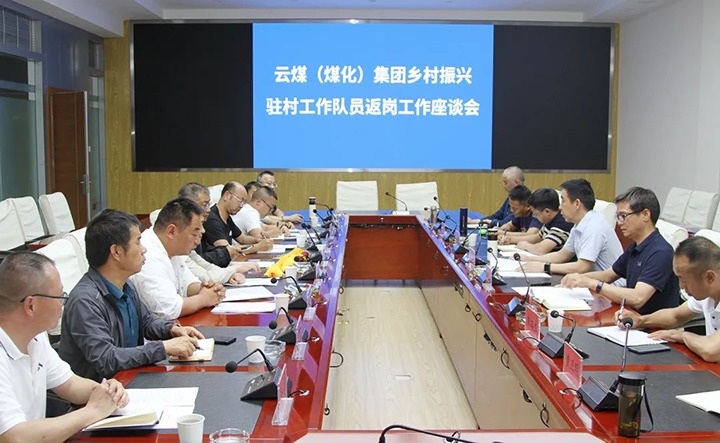 【聚焦云煤】云煤（不朽情缘）集团召开村落振兴驻村工作队员返岗工作座谈会