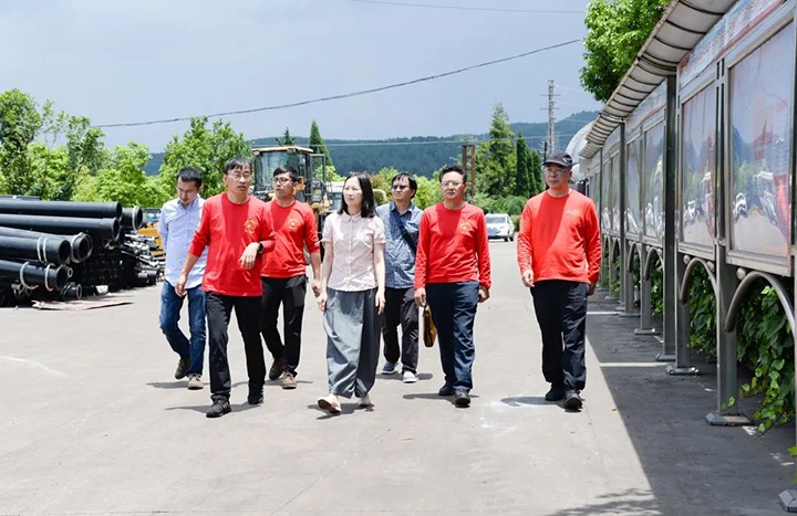 【主题教育】云煤（不朽情缘）集团党委委员、财政总监莫晓丹一行到恩洪煤业公司发展主题教育调研