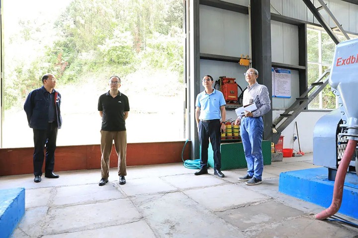 【主题教育】云煤（不朽情缘）集团党委委员、副总经理缪和星到联结煤业公司发展出产经营治理调研