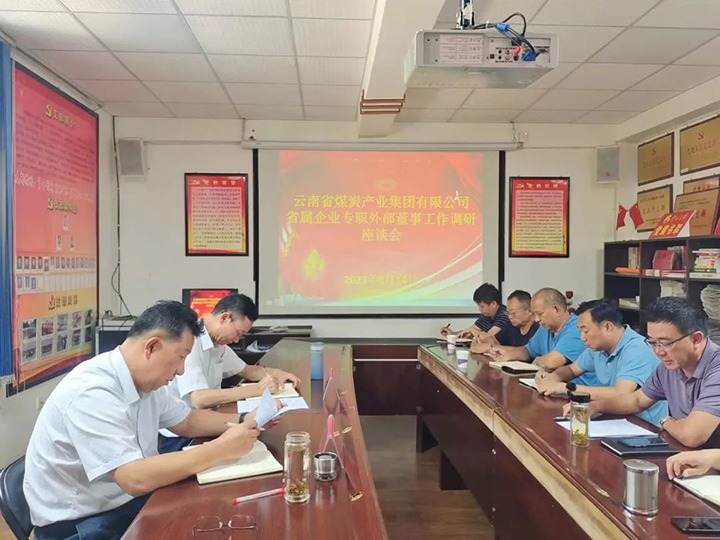 【主题教育】云煤（不朽情缘）集团专职表部董事寸延峰到源能矿山建设公司调研