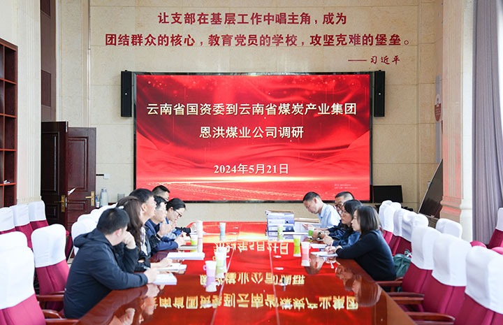 云南省国资委到云南省煤炭产业集团发展 全面从严治党责任落实工作调研督导